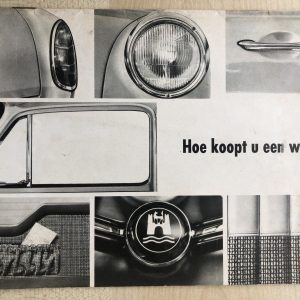 Folder - Volkswagen 1500 - jaren 60